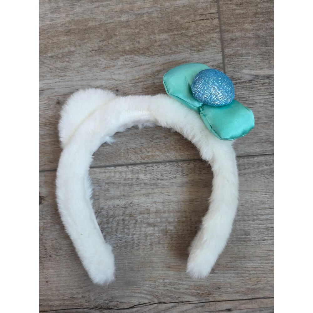 Universal Studios Hello Kitty Headband White Faux… - image 1